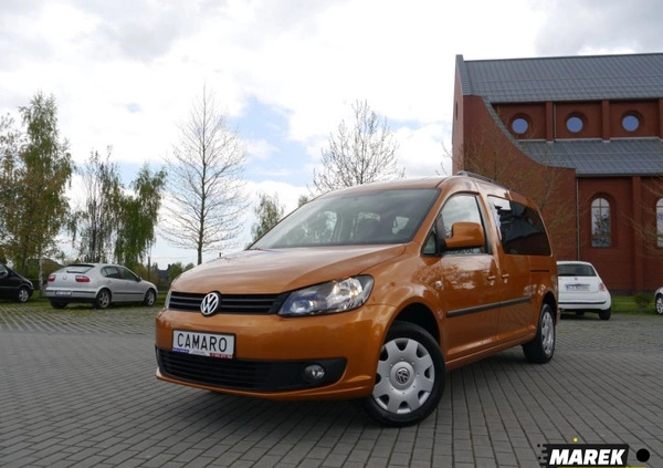Volkswagen Caddy cena 43900 przebieg: 203445, rok produkcji 2015 z Osiek małe 211
